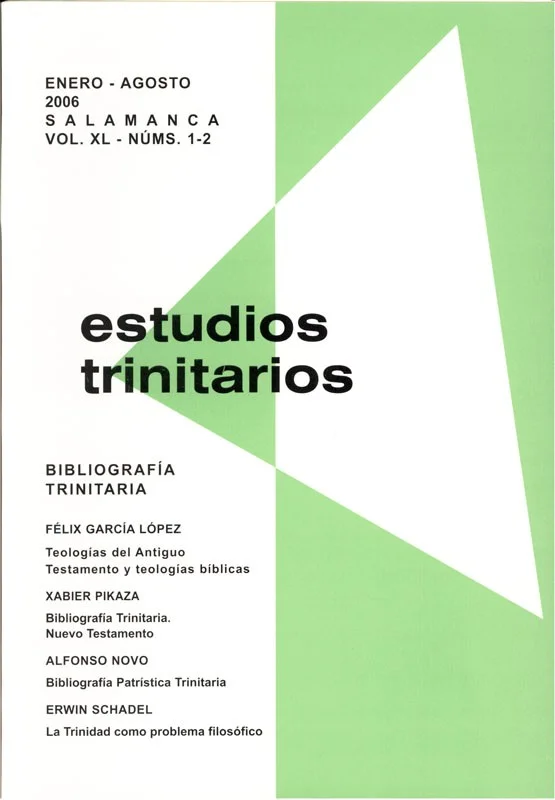 Bibliografía trinitaria Vol. III