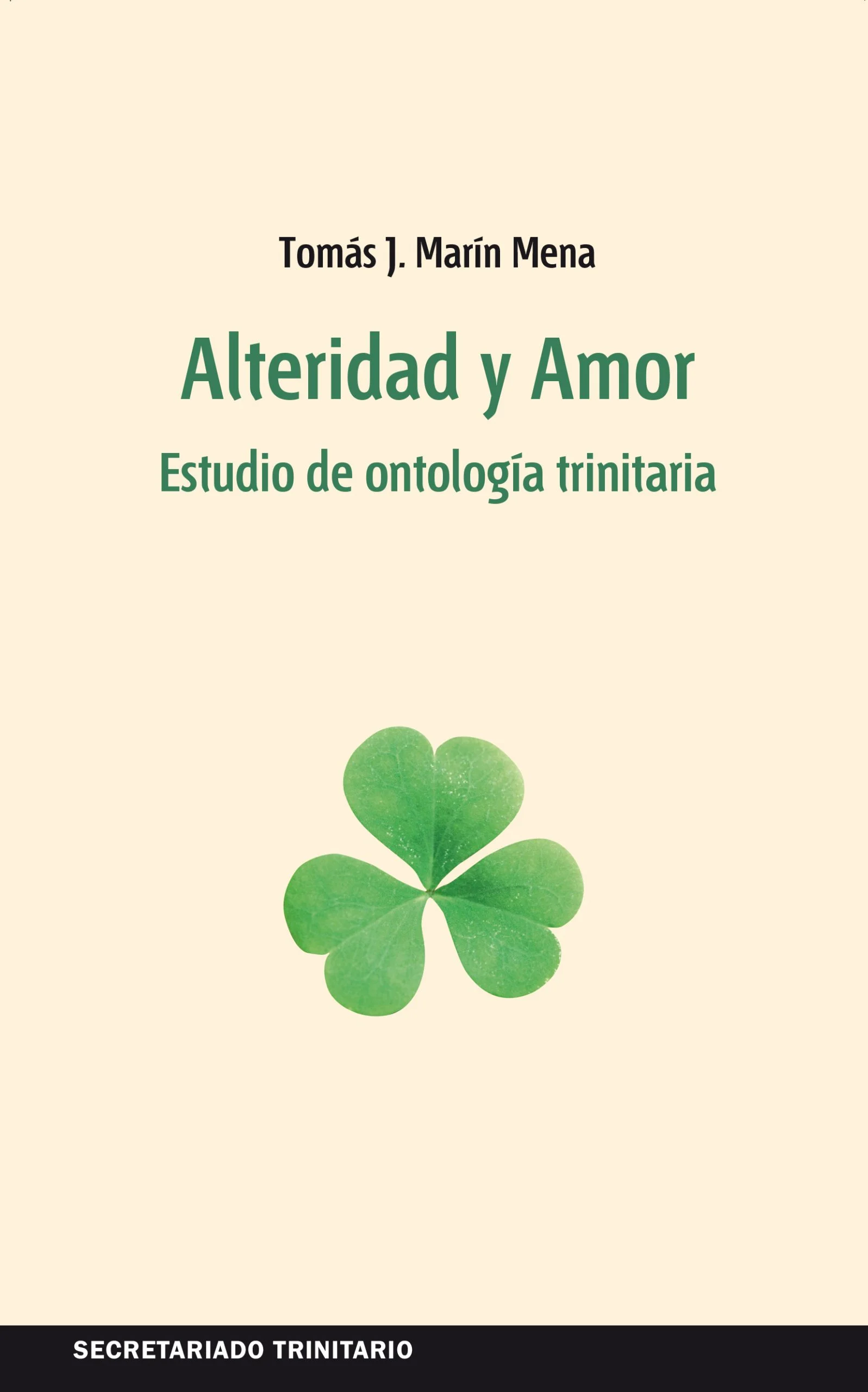 ALTERIDAD Y AMOR. Estudio de ontología trinitaria